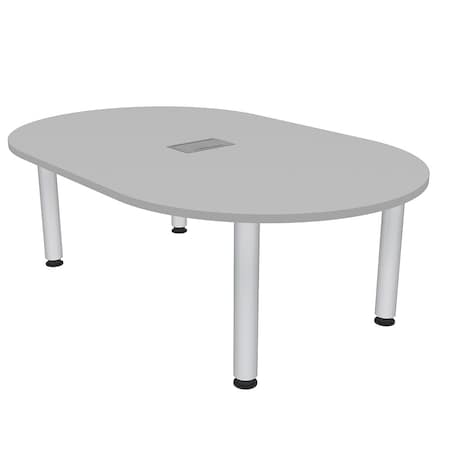 Skutchi Designs 45.25 in W, 71.5 in L, 29 in H, Engineered Wood Top, Grey H-RAC-4672-PT-01-EL